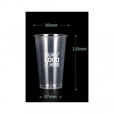16oz Disposable Clear Cups